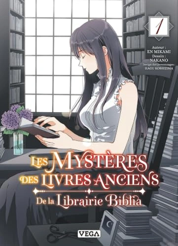 Couverture de Les mystères des livres anciens de la librairie Biblia