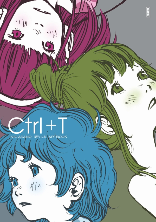 Couverture de CTRL + T : Inio Asano Artbook