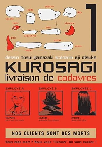 Couverture de Kurosagi, Livraison de Cadavres