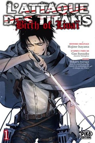 Couverture de L'Attaque des Titans - Birth of Livai