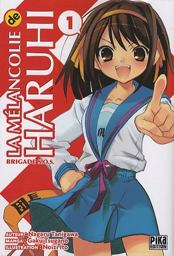 Couverture de La Mélancolie de Haruhi