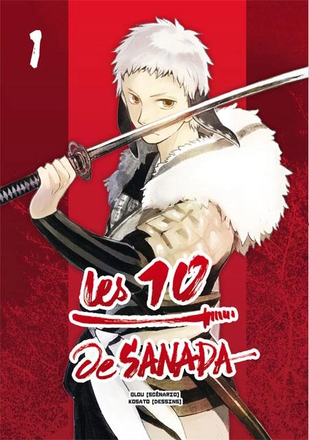 Couverture de Les 10 de Sanada