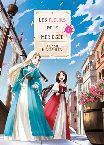 Couverture de Les fleurs de la mer Égée