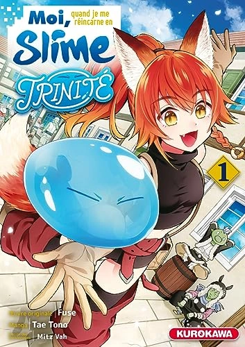 Couverture de Moi quand je me réincarne en slime - Trinité