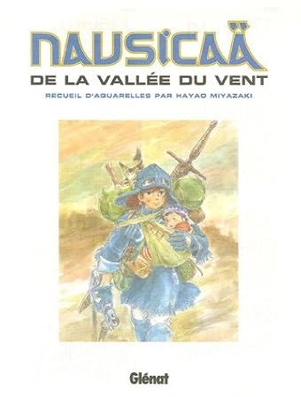 Couverture de Nausicaä de la Vallée du Vent - Recueil d'Aquarelle