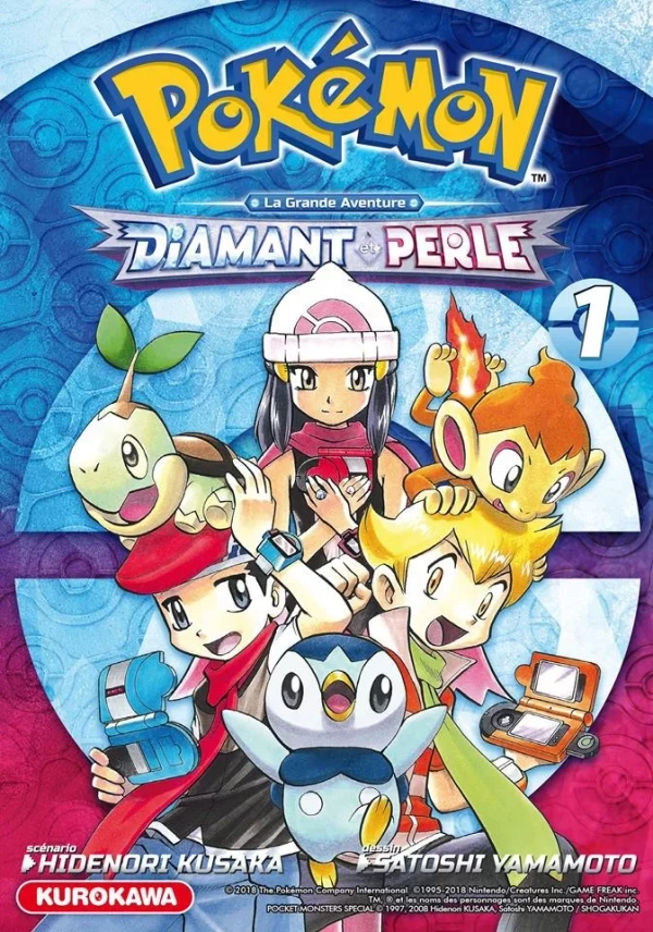 Couverture de Pokémon - La Grande Aventure – Diamant, Perle &amp; Platine