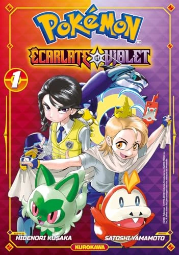 Couverture de Pokémon Écarlate et Violet