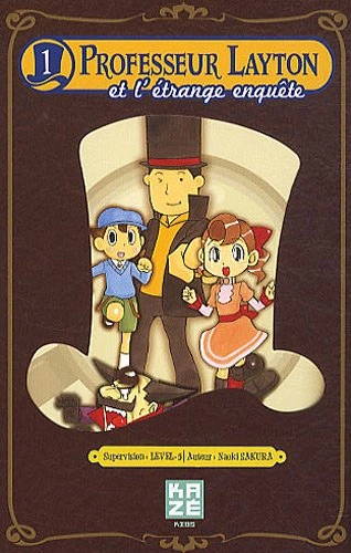 Couverture de Professeur Layton et l'Étrange Enquête