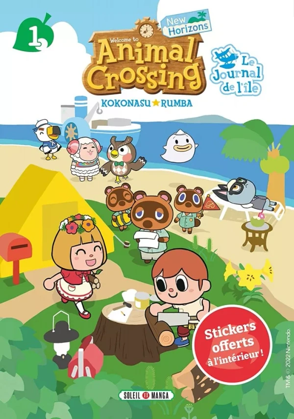 Couverture de Animal Crossing : New Horizons - Le Journal de l'île 