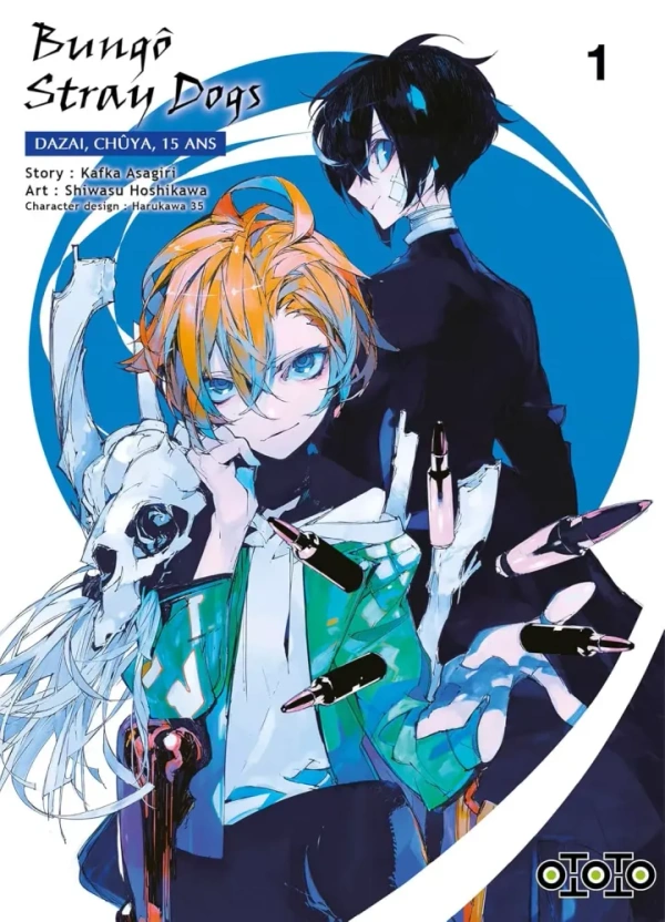 Couverture de Bungo Stray Dogs: Dazai, Chuuya, Age Fifteen
