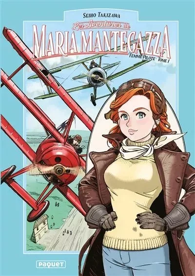 Couverture de Maria Mantegazza, femme pilote