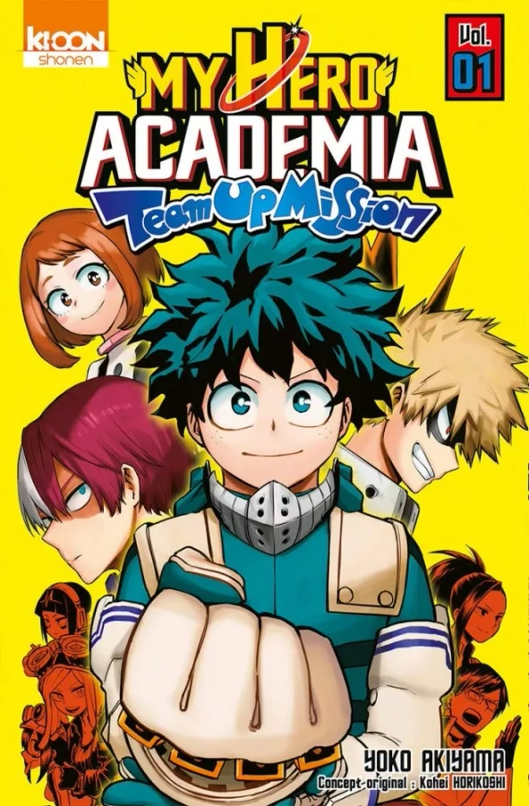 Couverture de My Hero Academia - Team Up Mission
