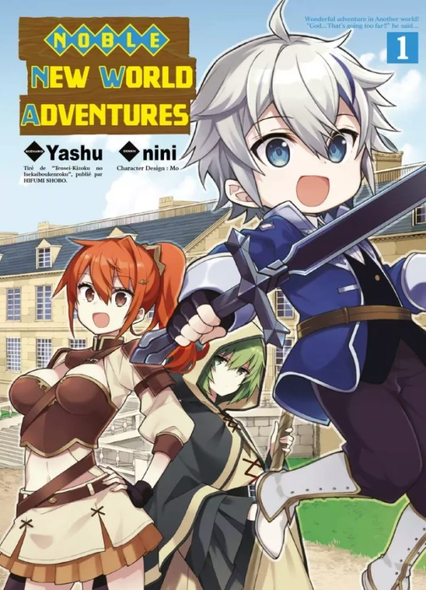 Couverture de Noble New World Adventures