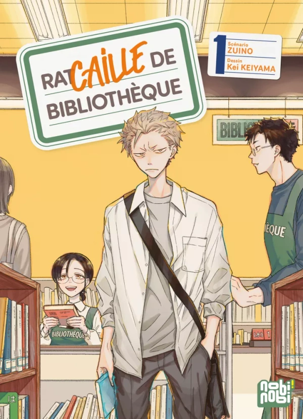 Couverture de Racaille de bibliothèque