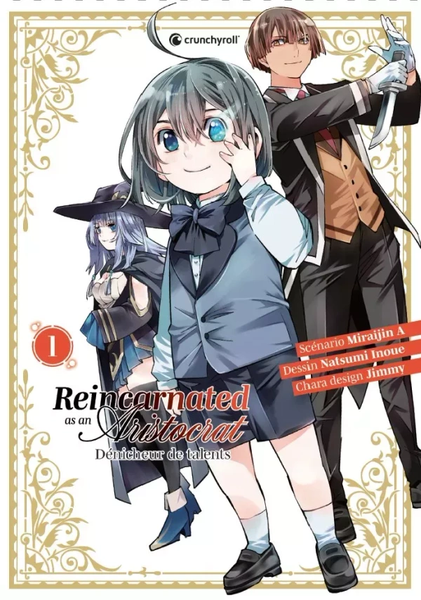 Couverture de Reincarnated as an Aristocrat : Dénicheur de Talents
