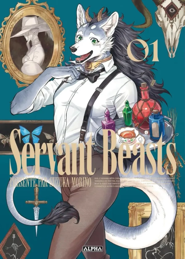 Couverture de Servant Beast