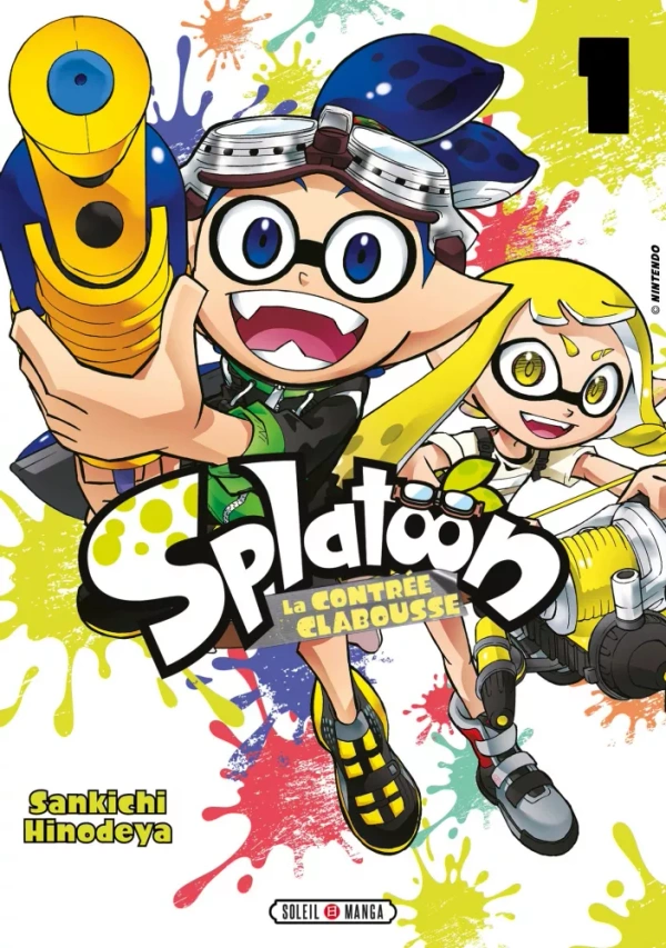 Couverture de Splatoon - La Contrée Clabousse